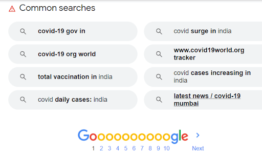 Common Searches
